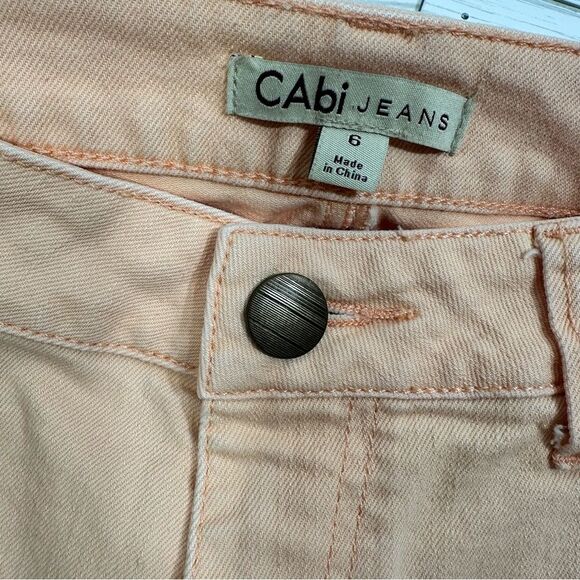 VINTAGE CABI CROPPED SLIM LEG JEANS 6 - Picture 8 of 9